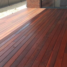 Solid Jarrah Decking