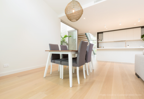Solid Oak Flooring Perth Kitchen Installation