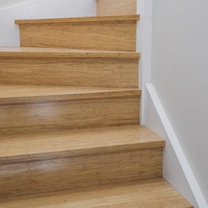 Engineered Bamboo Installation to Stairs by Floors By Nature