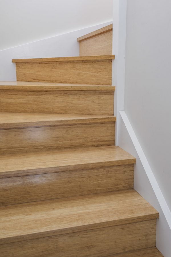 Engineered Bamboo Installation to Stairs by Floors By Nature