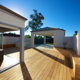 Blackbutt decking