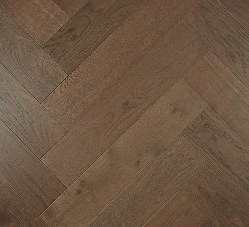 Dark Brown De Marque Oak Parquetry Flooring