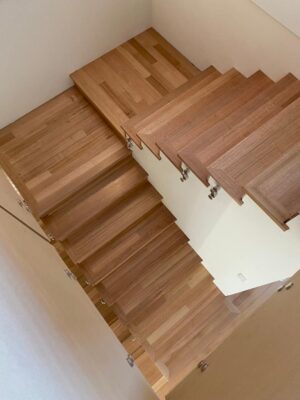 Timber Stairs Perth Installation by Floors By Nature