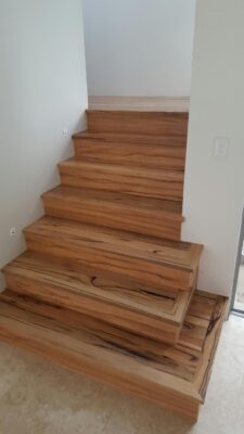 Marri Timber Stairs Perth Installation by Floors By Nature