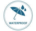 Waterproof-certified logo